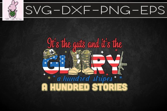 100 Stripes 100 Stories Glory SVG: Graphics for Crafts & Creative Projects