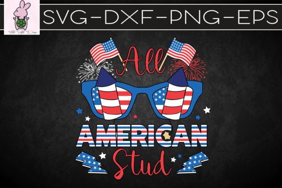 All American Stud SVG: Graphics for Crafts