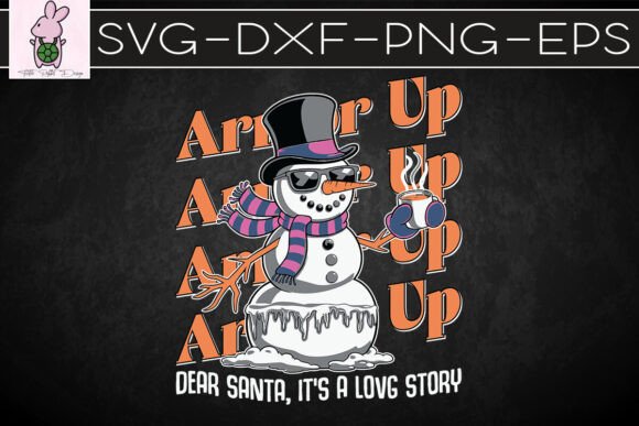 Armor Up Snowman Christmas SVG: Graphics for Crafts & Campaigns