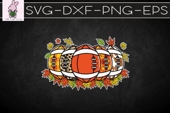 Autumn Fall Football American SVG: Crafts & Graphics