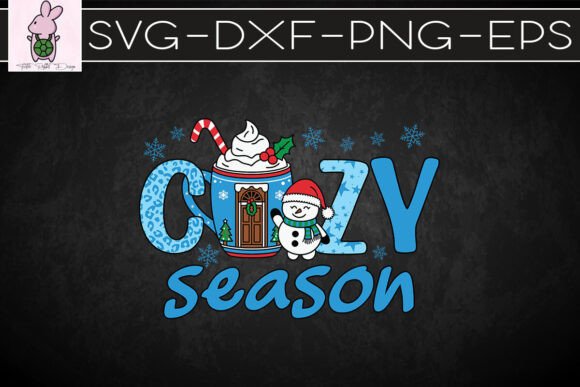 Cozy Season Winter Snowman Christmas SVG: Crafts & Graphics