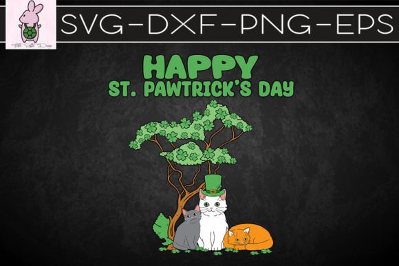 Happy St Pawtrick Day SVG: Crafts & Graphics Kit