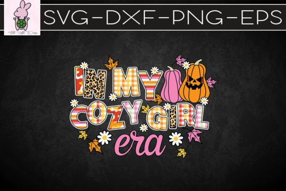 In My Cozy Girl Era Fall Pumpkins SVG: Graphics for Crafts & Warm Branding