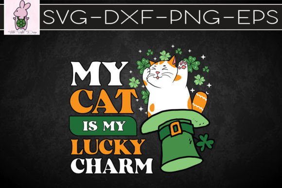 Lucky Charm Cat SVG: Crafts & Graphics for Real Publishing