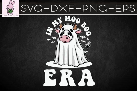 My Moo Boo Era Ghost Cow SVG: Crafts & Graphics for Local Brands
