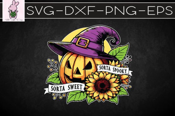 Retro Halloween Spooky Season SVG Graphics for Crafts