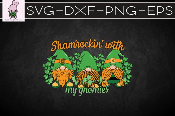 Shamrockin Gnomies SVG: Crafts & Graphics for Real Making