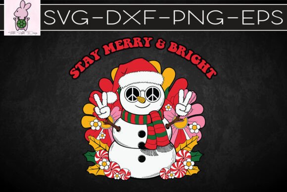 Stay Merry and Bright Retro Snowman SVG: Crafts & Graphics Review