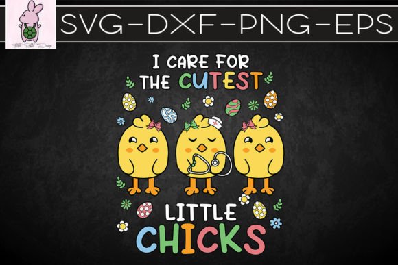Tiny Humans Cutest Chick Nurses SVG