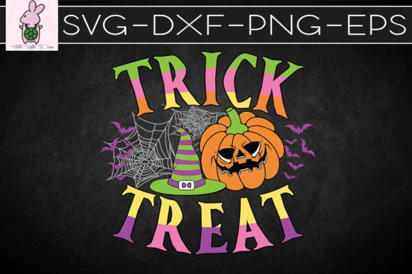 Trick or Treat Crazy Pumpkin SVG: Graphics for Crafts